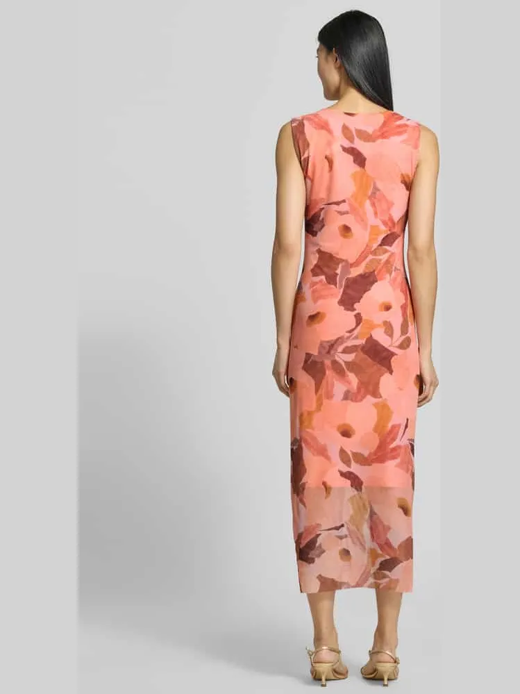 Ted Baker Slim fit midijurk model 'Elyra' koraal, foto 3