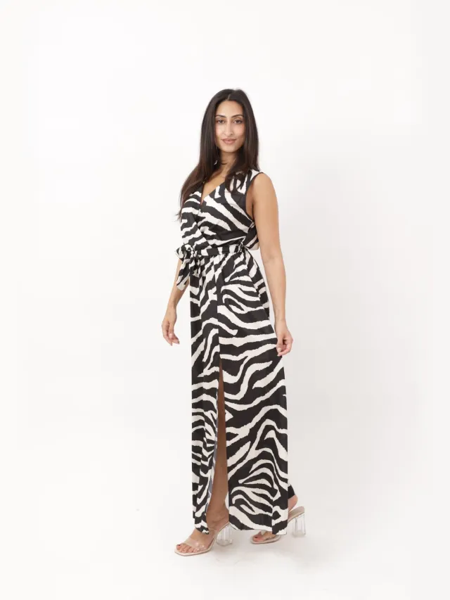 Elara Maxikleid Schwarz Hamburg
