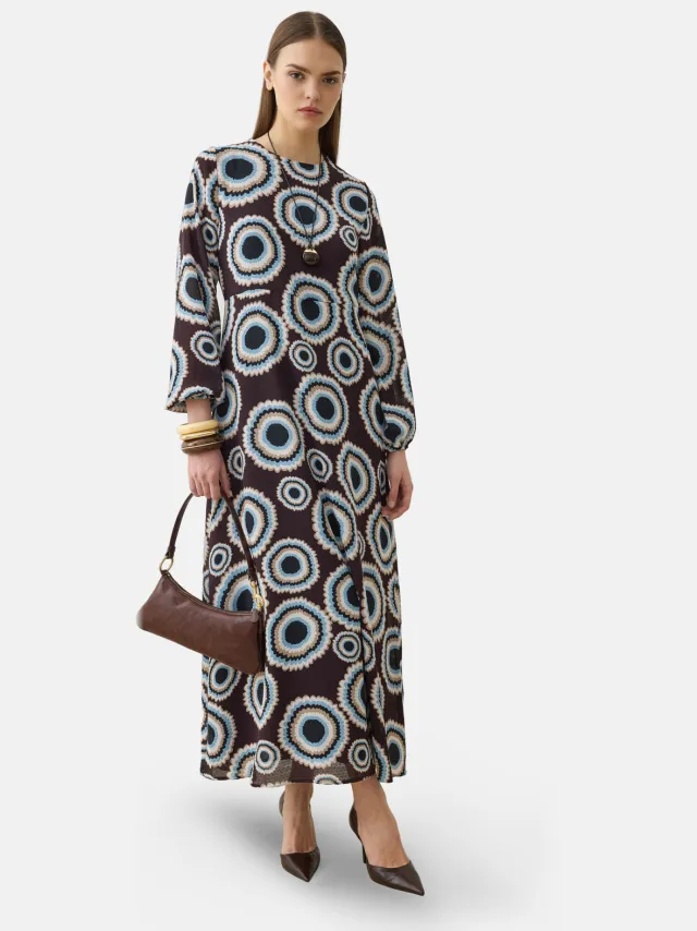 Refka Modest Dress Refka Bruin