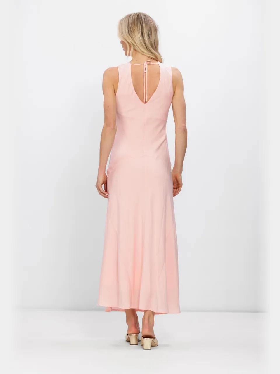 Y.A.S. YAS Dames Jurken Yasseranade Sl Long Dress - Lichtroze, foto 3