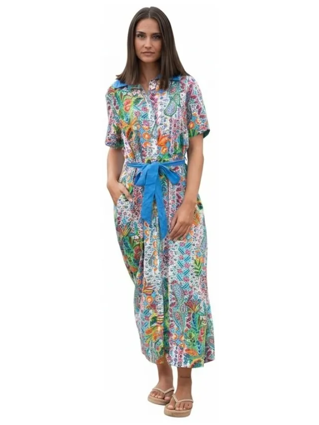 Isla Bonita By Sigris Jurk Isla Bonita By Sigris Jurk Multicolour