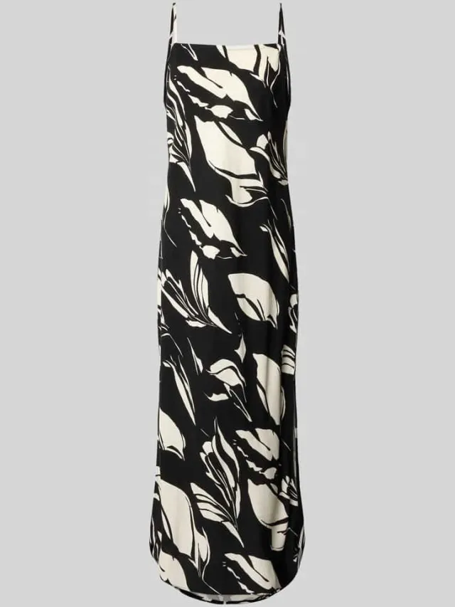 someday. Midi-jurk van een mix van viscose en linnen, model 'Qualeza', foto 2
