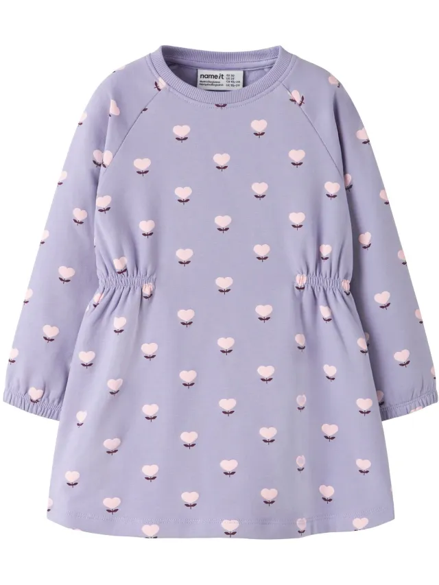NAME IT Jurk Biologisch katoen Lavender Icing