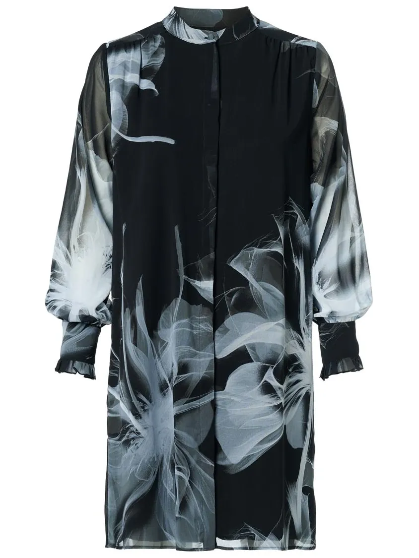 Mart Visser Ashley Print Tuniek Zwart / Wit, foto 2