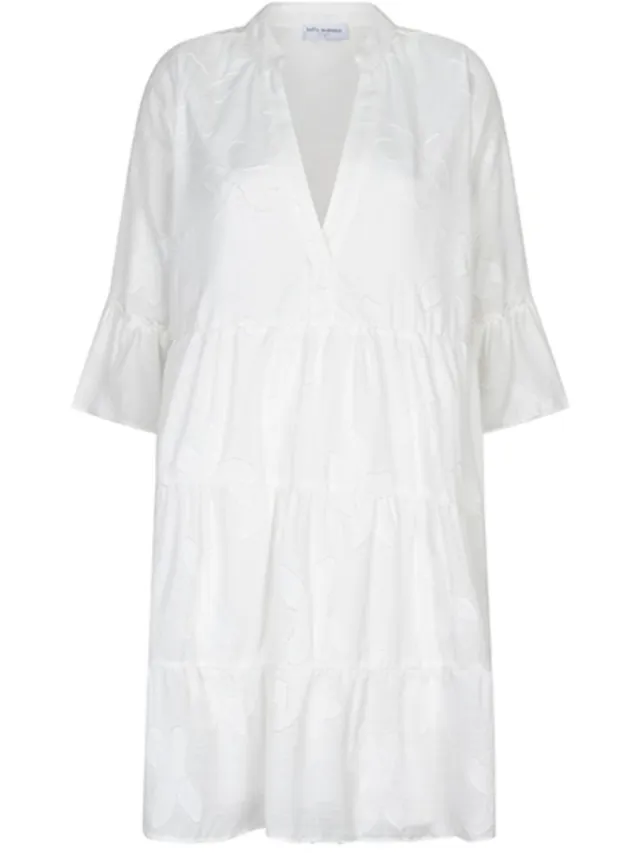 Lofty Manner Jurk Dress Saphina Rd22 100 White Dames Maat