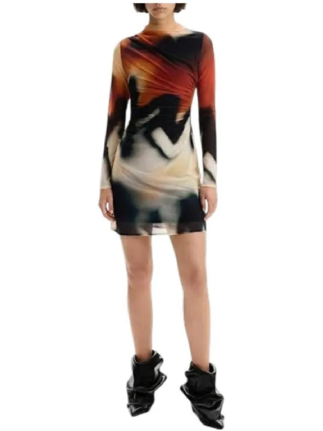 Desigual Jurk Desigual 26WWVK22 2000 Multicolour