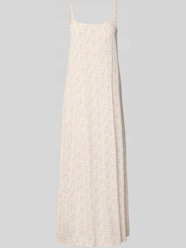 Pieces Smalle vrijetijdsjurk van pure viscose model 'BARRI' wit, foto 2