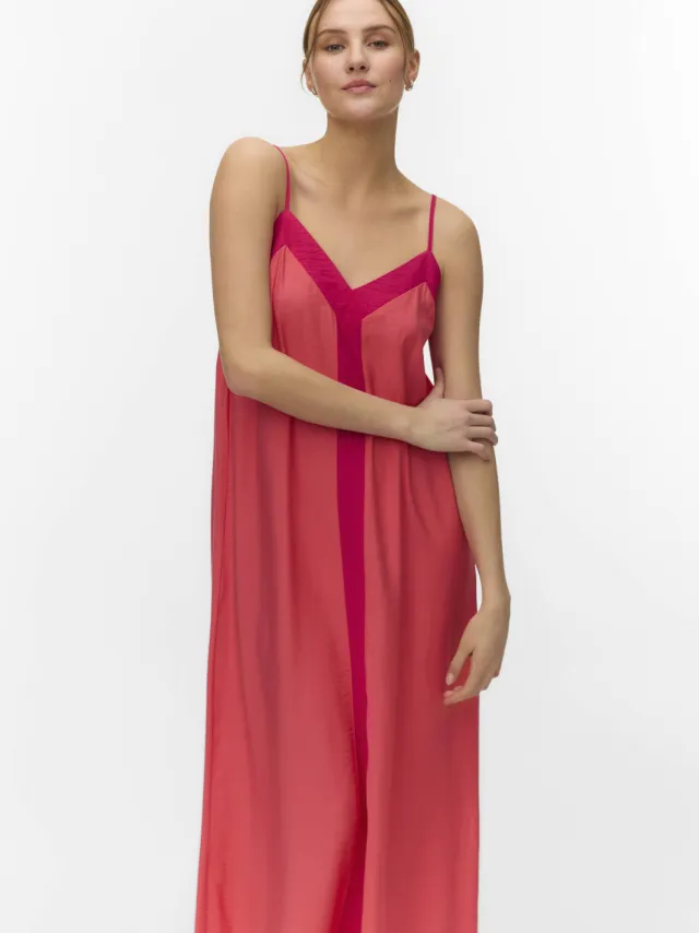 Vero Moda maxi jurk roze