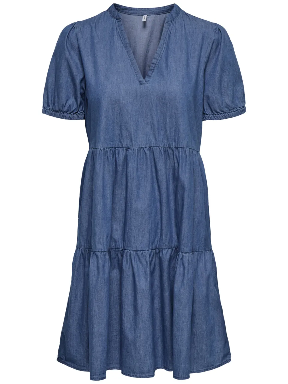 Only korte jurk blauw, foto 2