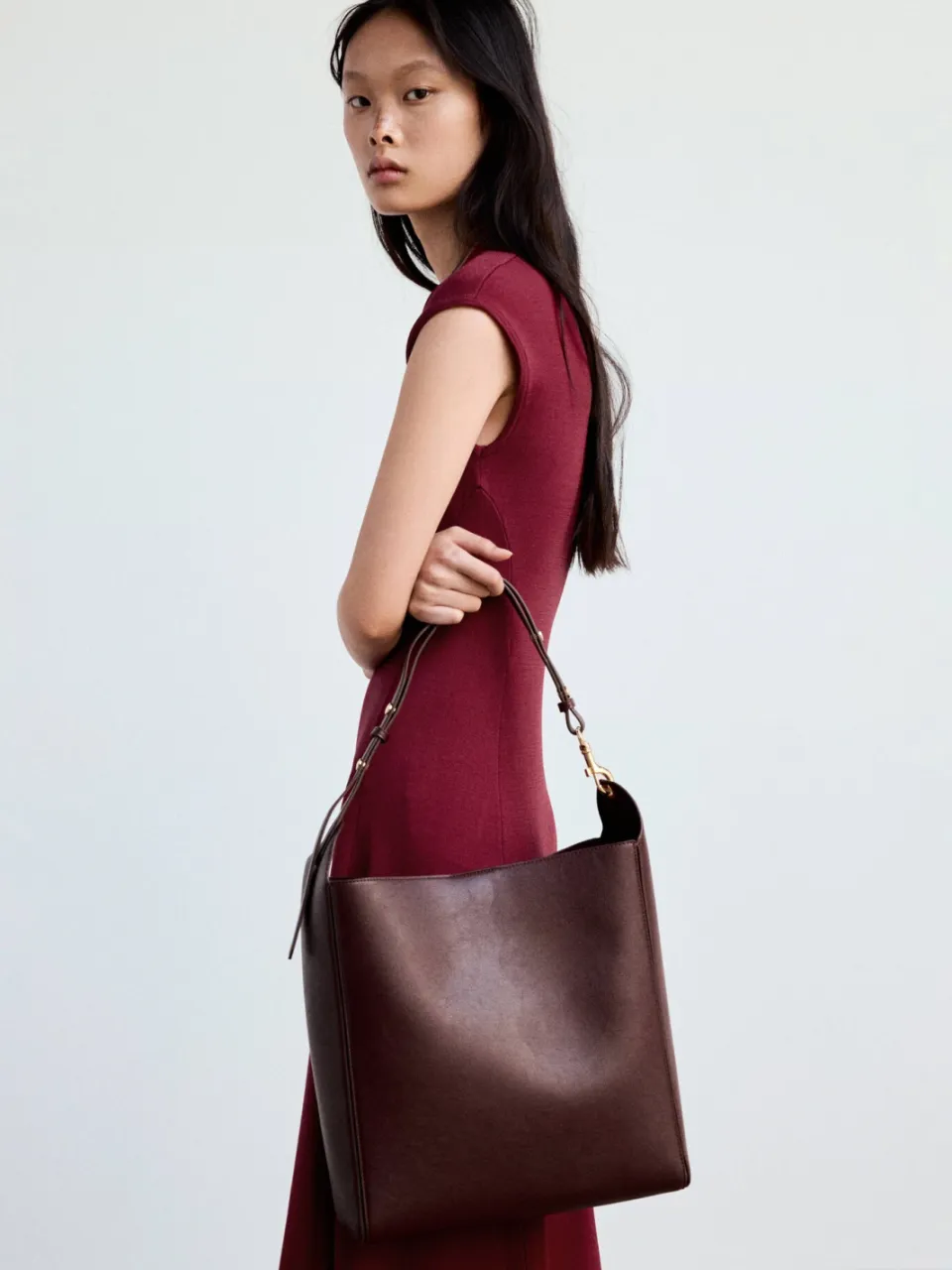 Mango midi zomerjurk - rood, foto 3
