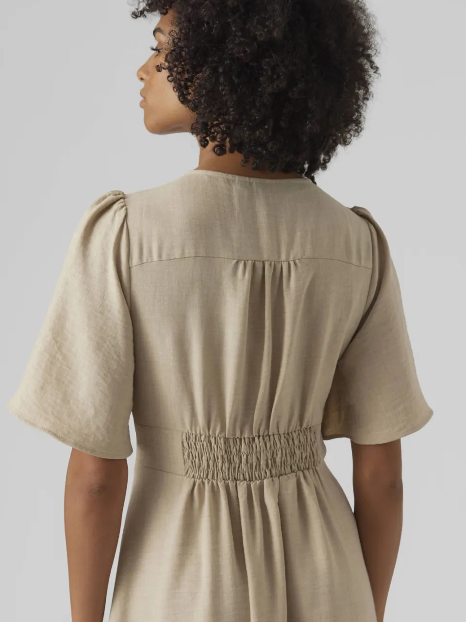Vero Moda zomerjurk beige, foto 4