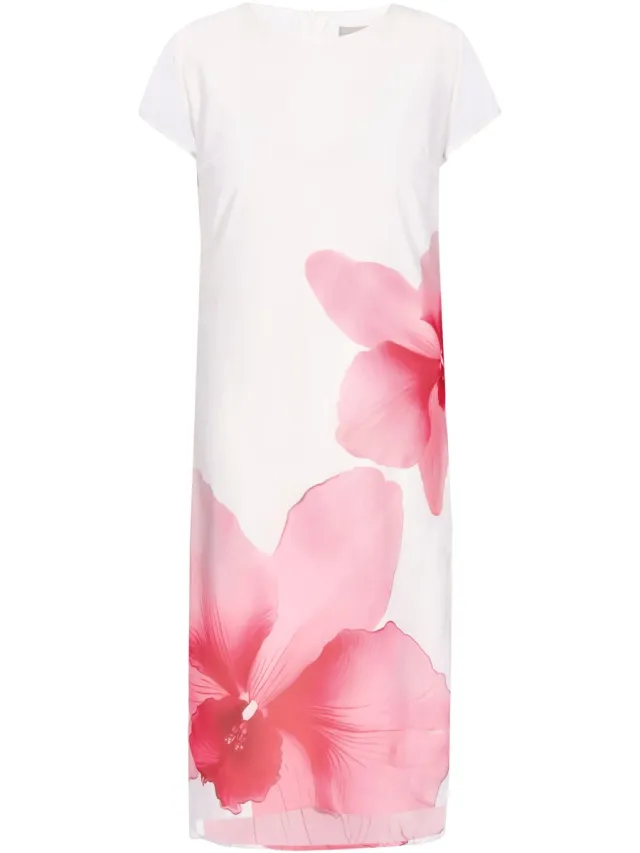 Usha Dress offwhite pink