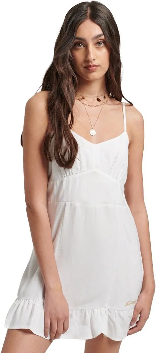 Superdry Vintage minicami-jurk - Dames - Jurken optic