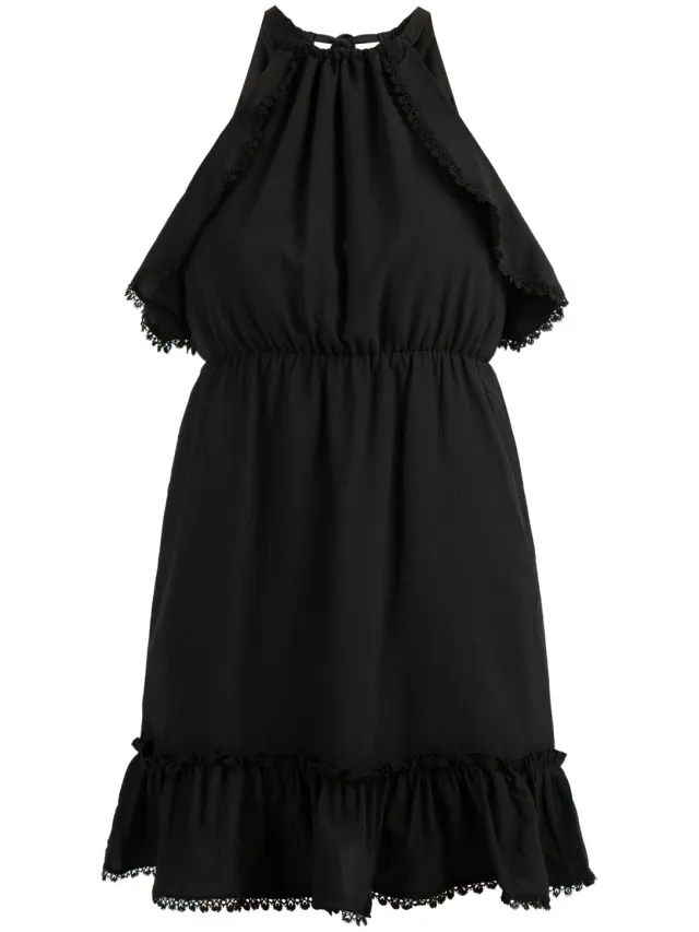 Faina Mini-jurk Dames zwart, foto 2