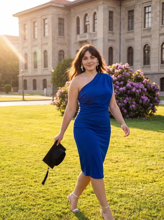 Trendyol Curve Dames Blauw Effen Midi Mouwloos Casual Bodycon Grote maten Jurk, foto 2