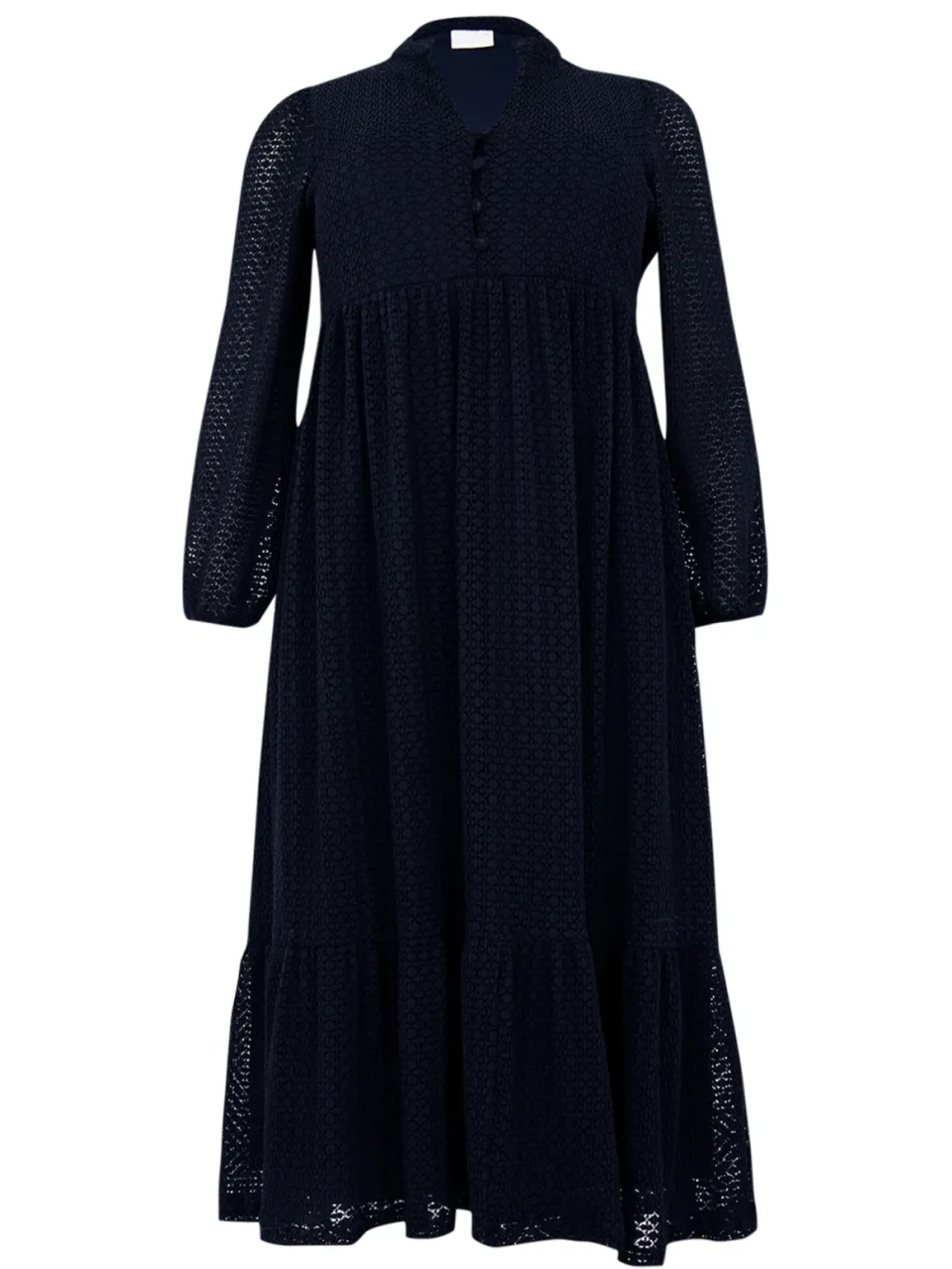 Yoek Jurk PLISSE | Blauw, foto 4