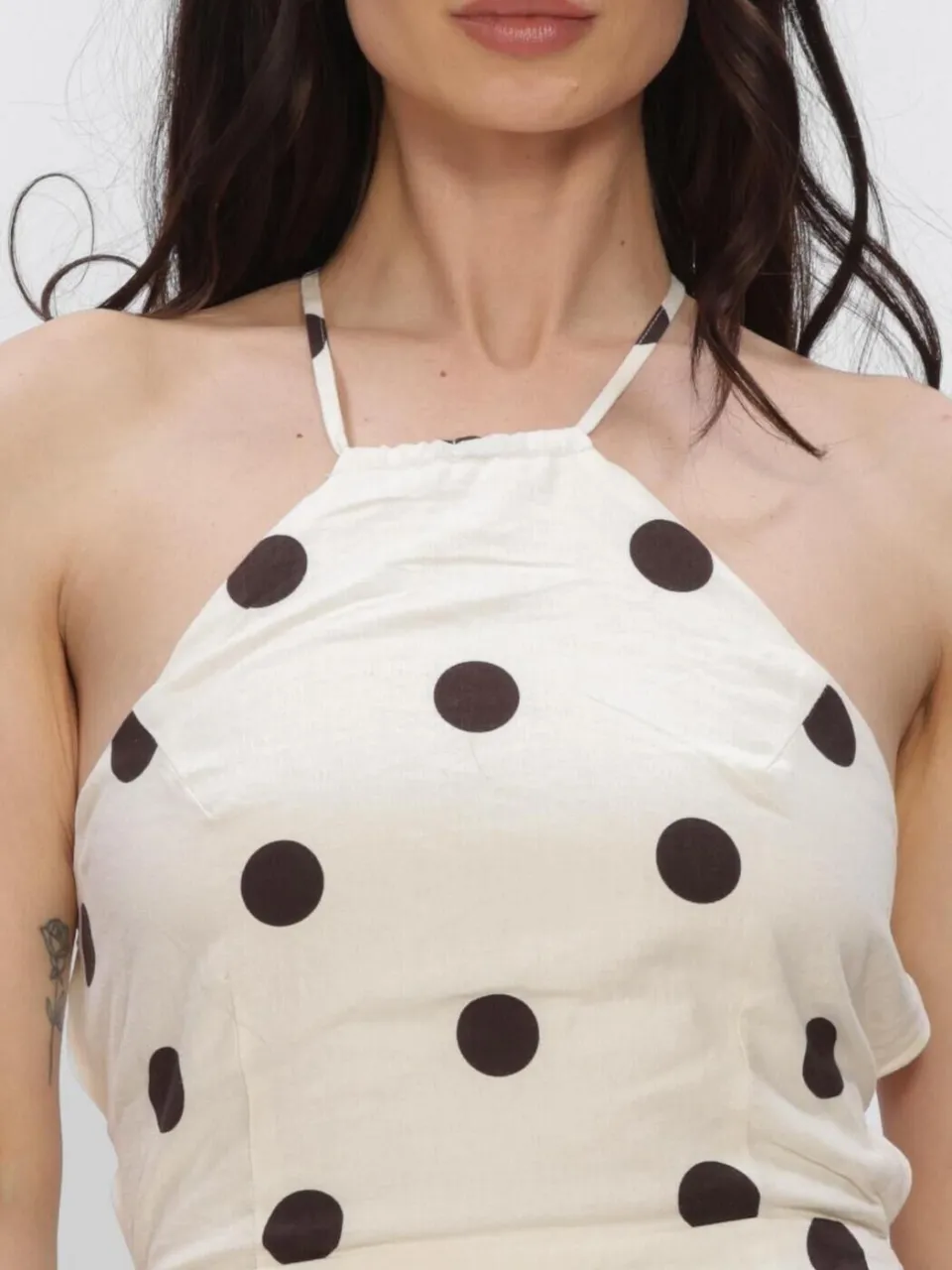 Grace & Mila Dames Jurken Ss26210010 - Creme, foto 4