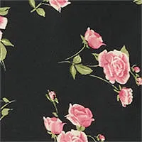 Mango viscose gebloemde jurk - zwart, foto 5