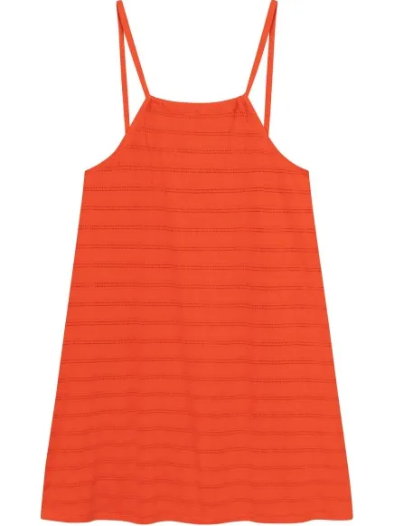Dedicated Women's Dress Nykvarn Lace - Jurk, rood