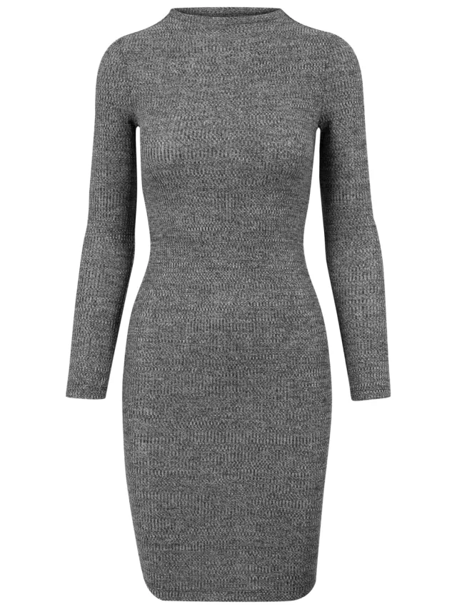 Urban Classics Dames/Dames Ribjurk (Houtskool) Antraciet