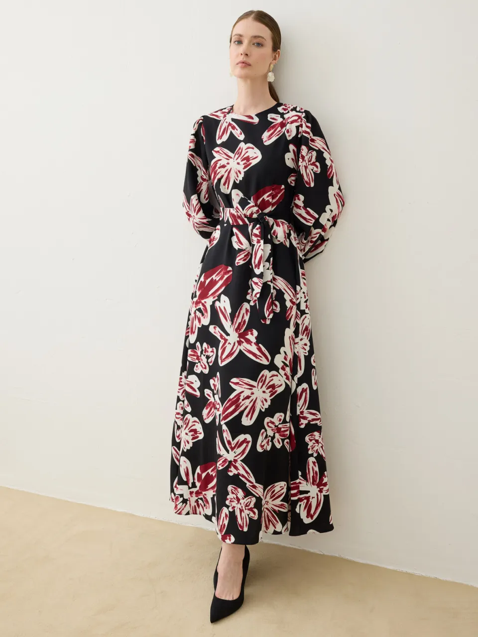 Refka Modest Dress Refka Marineblauw