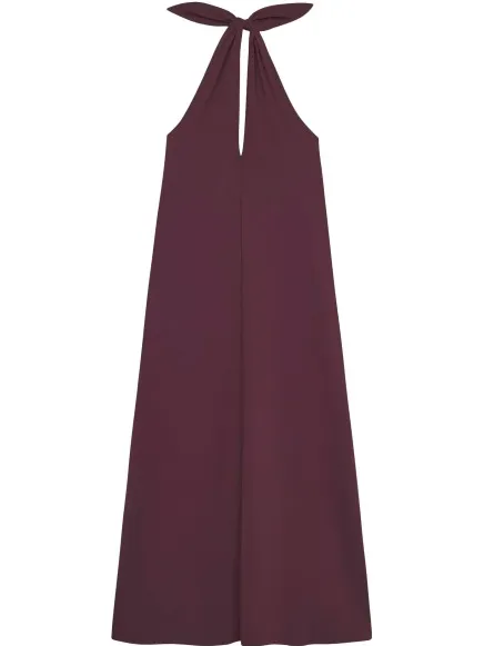 MYMARINI Women's Allday Pareo Long - Jurk, purper