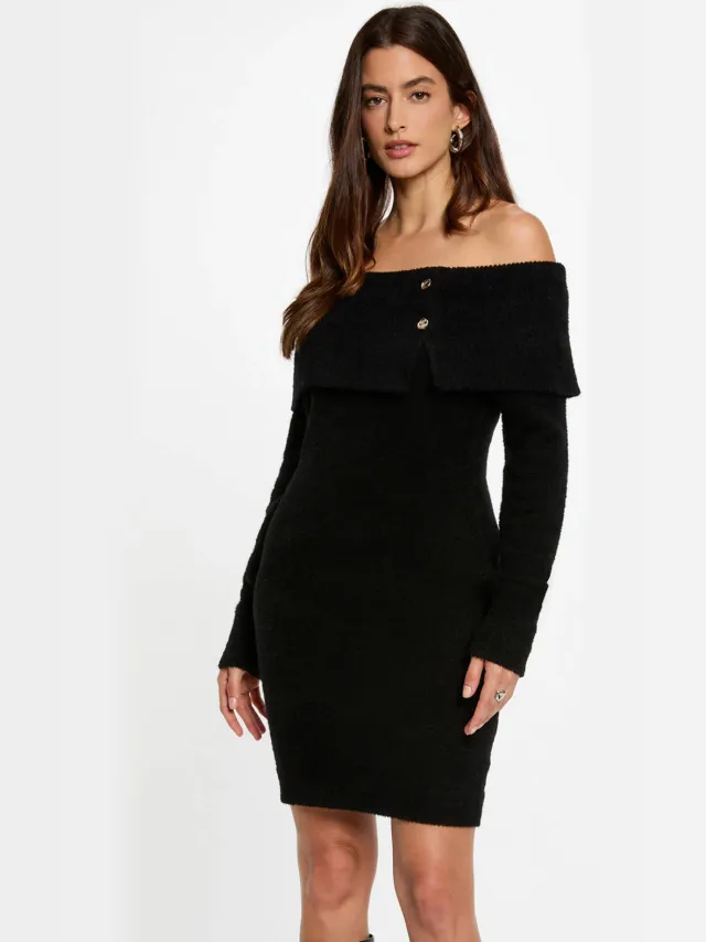 Morgan RMBOGO korte jurk zwart NOIR M