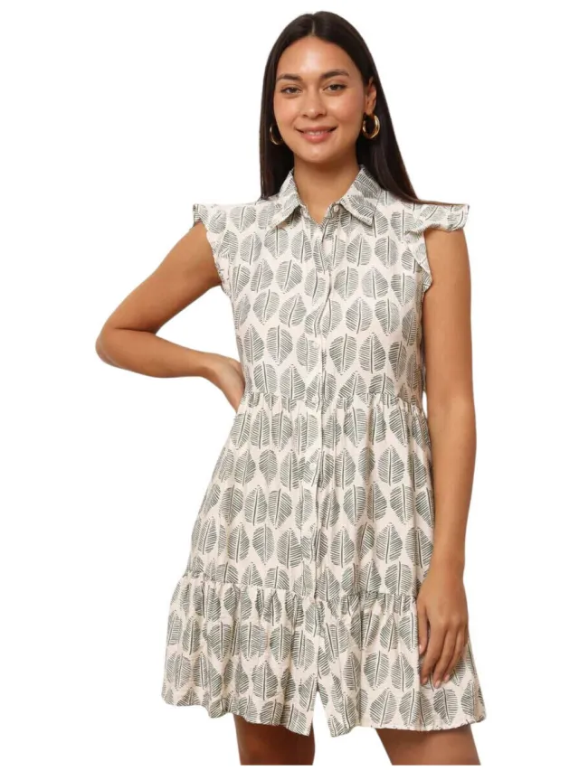 La Modeuse Jurk La Modeuse 74213_P175618 Groen