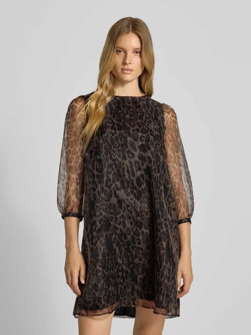 Christian Berg Woman Selection Knielange jurk met 3/4-mouwen beige, foto 4