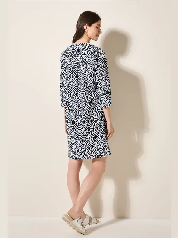 cecil Tuniekjurk met patroon blauw, foto 3
