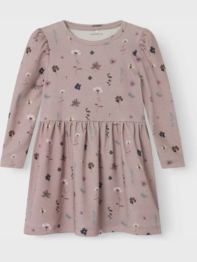 NAME IT NMFODETTA DRESS - BIRTH - Meisjes - Jurken Grijs