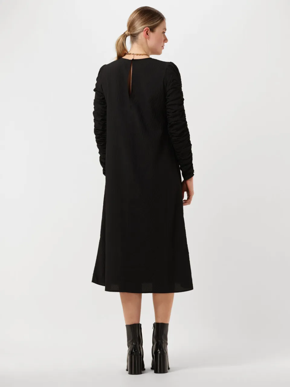 Notes Du Nord Dames Jurken Eve Midi Dress - Zwart, foto 3