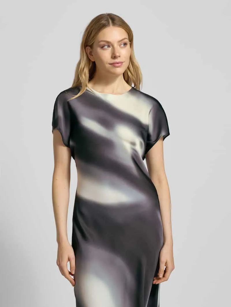 someday. Maxi-jurk met ronde hals Model 'QUIMMA' zwart, foto 3