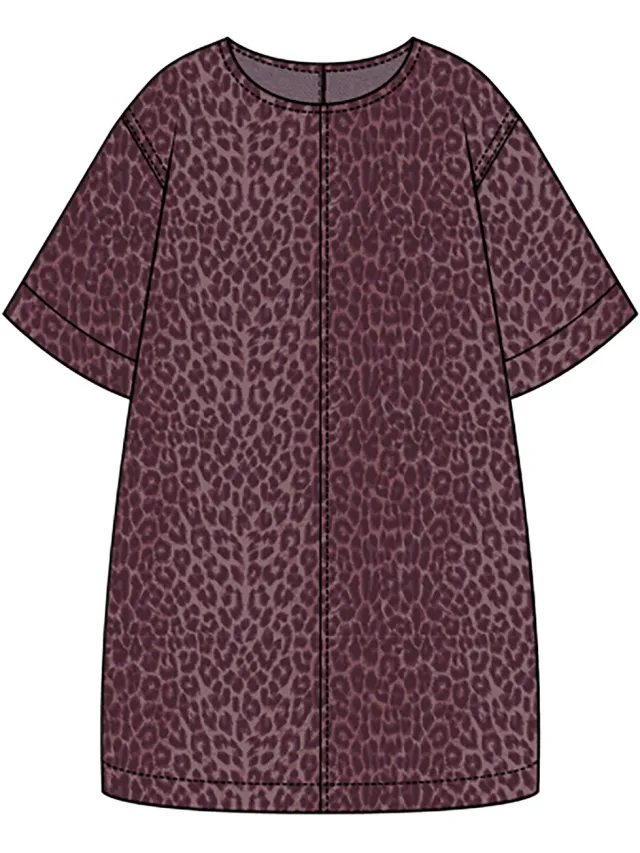 NAME IT NKFLEO TWILL DRESS 4002-TD - Meisjes - Jurken Violet