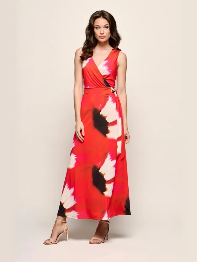 Mart Visser Reggy Print Jurk Rood / Multi