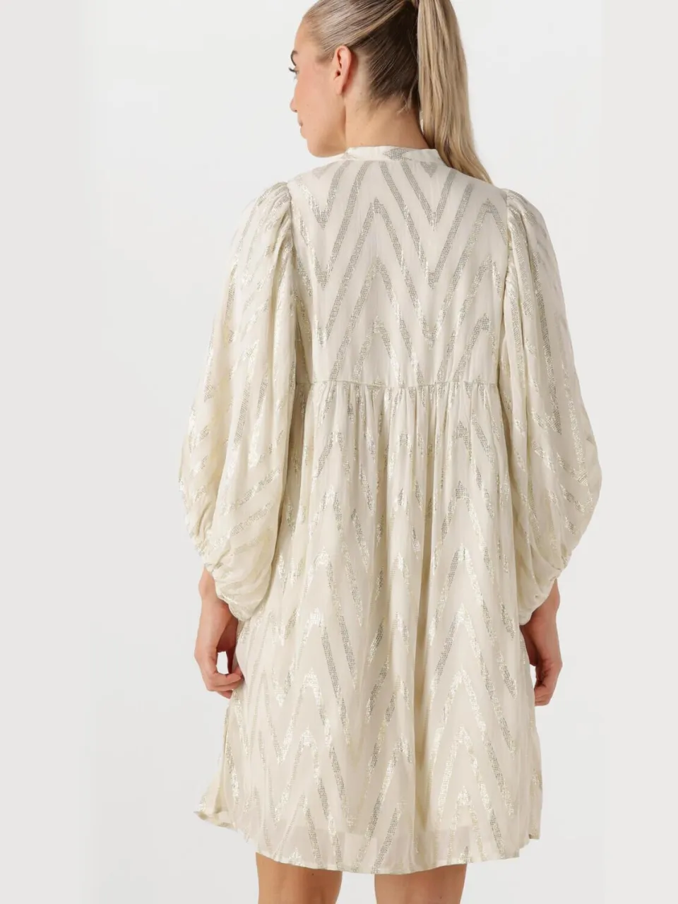 Bruuns Bazaar Dames Jurken Sarina Dress - Gebroken Wit, foto 3