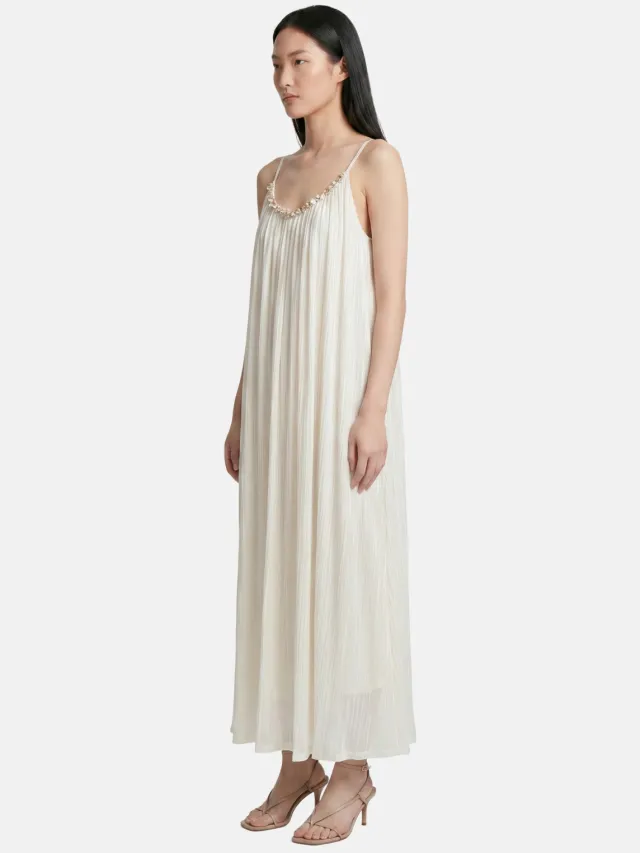 Roberta Rossi Jurk Women Beige