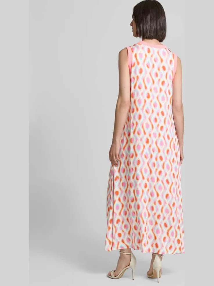 Emily Van den Bergh Midi-jurk met brede bandjes offwhite, foto 3