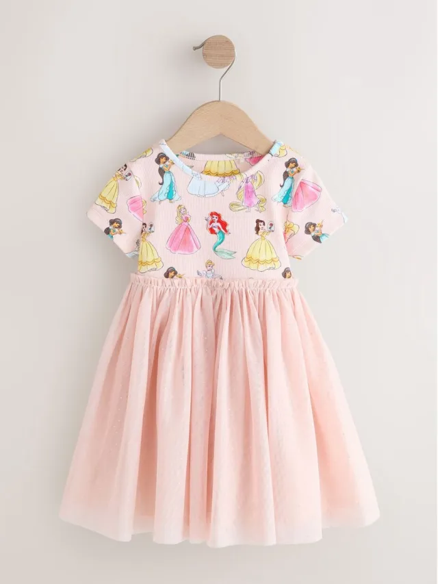 Next Meisjes - Disney Princess Tutu-jurk - Roze Pink