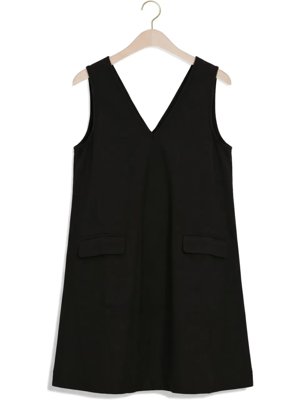 Y.A.S. YAS Dames Jurken Yasdakota Sl Wide Spencer Dress - Zwart, foto 2