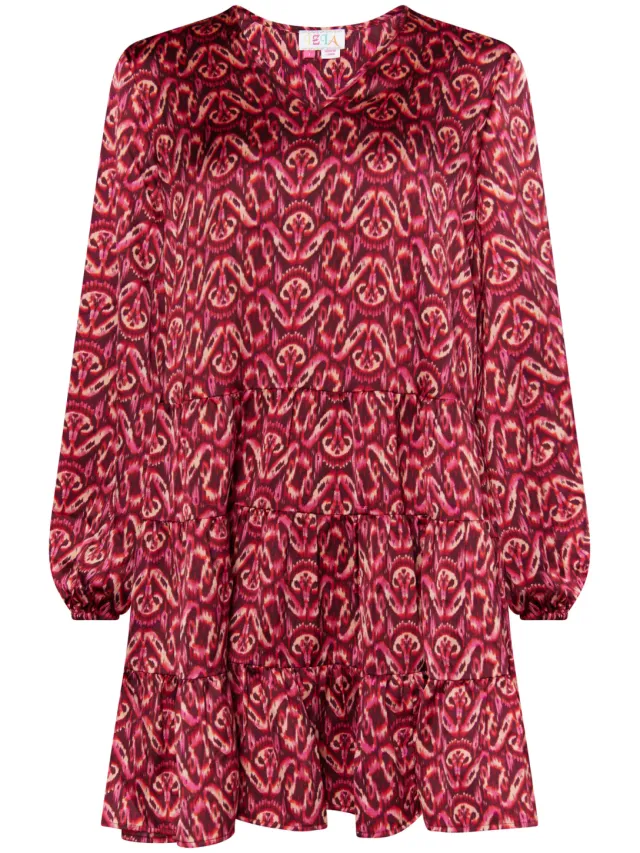 IZIA Jurk Dames Roze Veelkleurig, foto 2