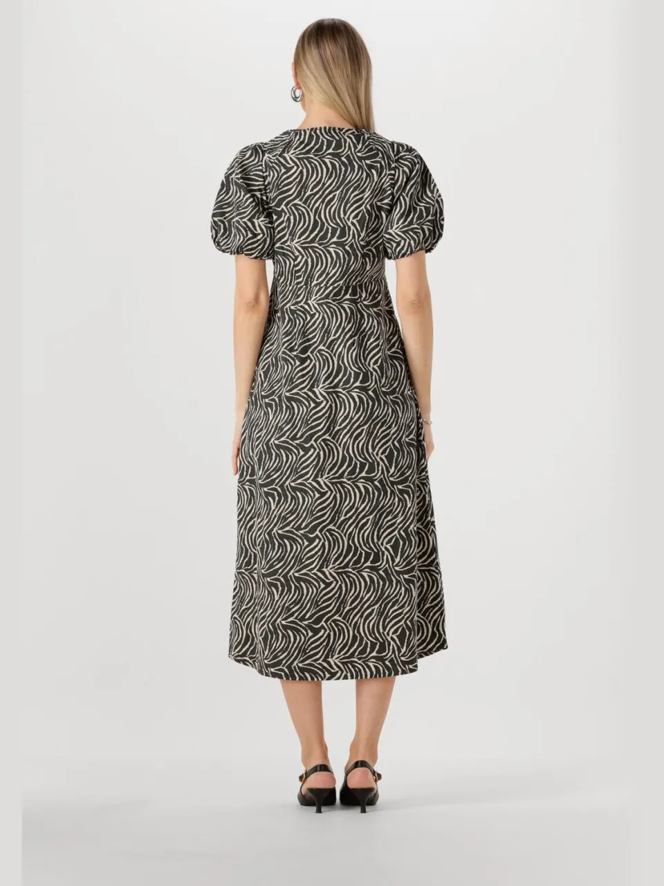 Neo Noir Dames Jurken Illana Zebra Dress - Zwart, foto 3
