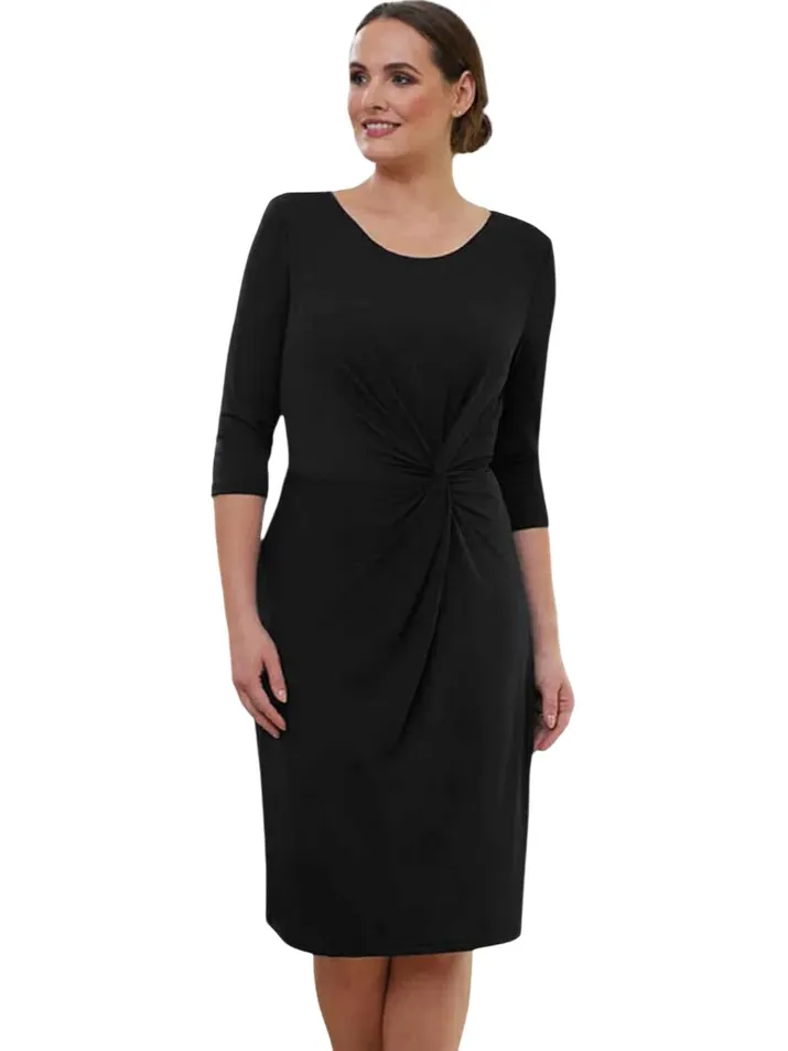 Brook Taverner Dames/Dames One Collection Neptune Jurk (Zwart)