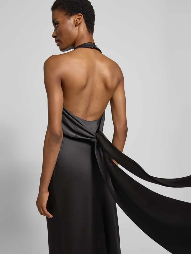 Forever New Avondjurk met viscose zwart, foto 3