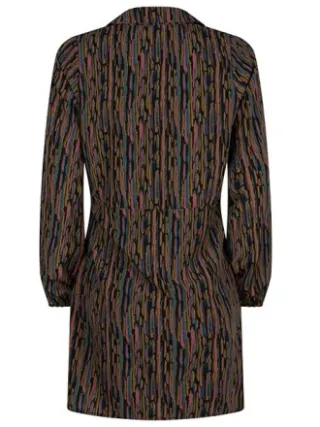 Lofty Manner Dress sara dessin grijs, foto 2