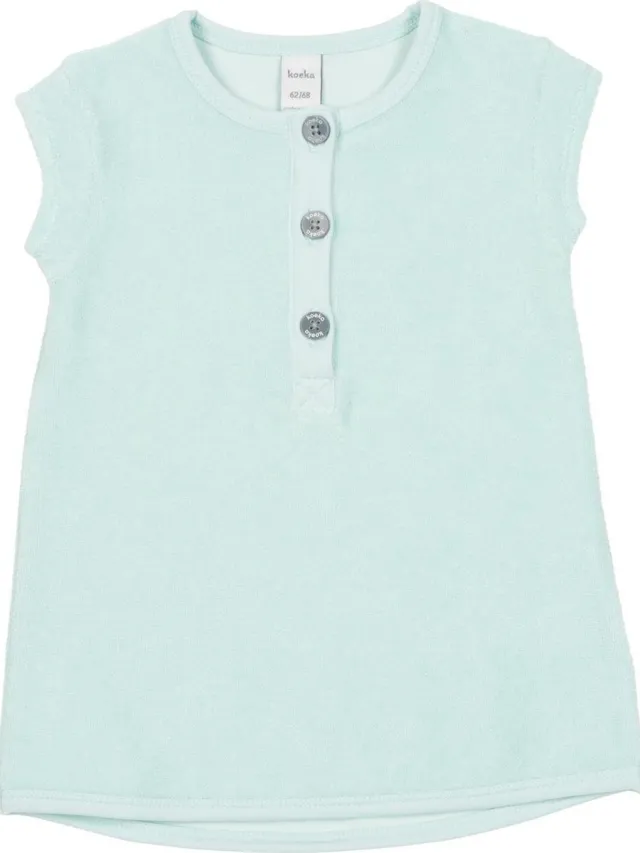 Koeka Jurk Coconut Grove - Bright Mint- 98/104