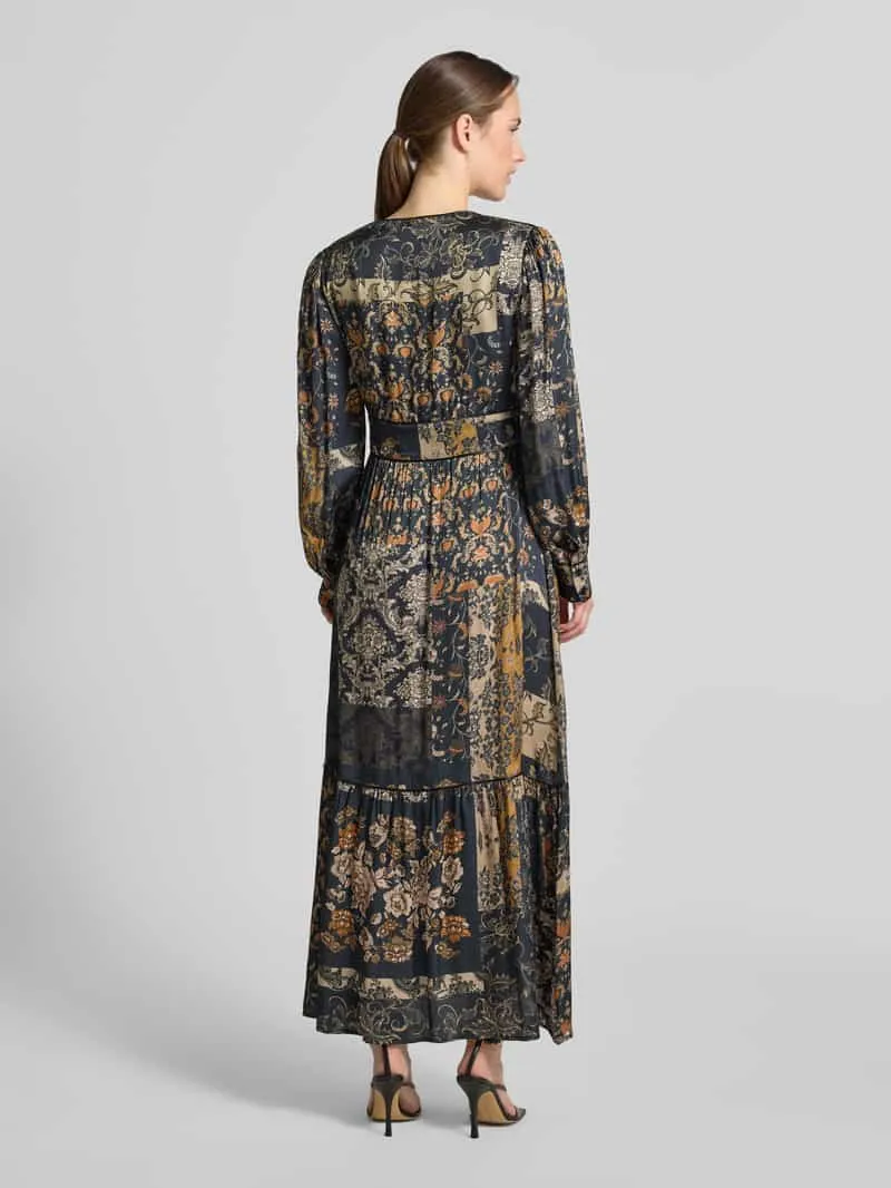 Liu Jo Maxi-jurk van pure viscose donkerblauw, foto 3