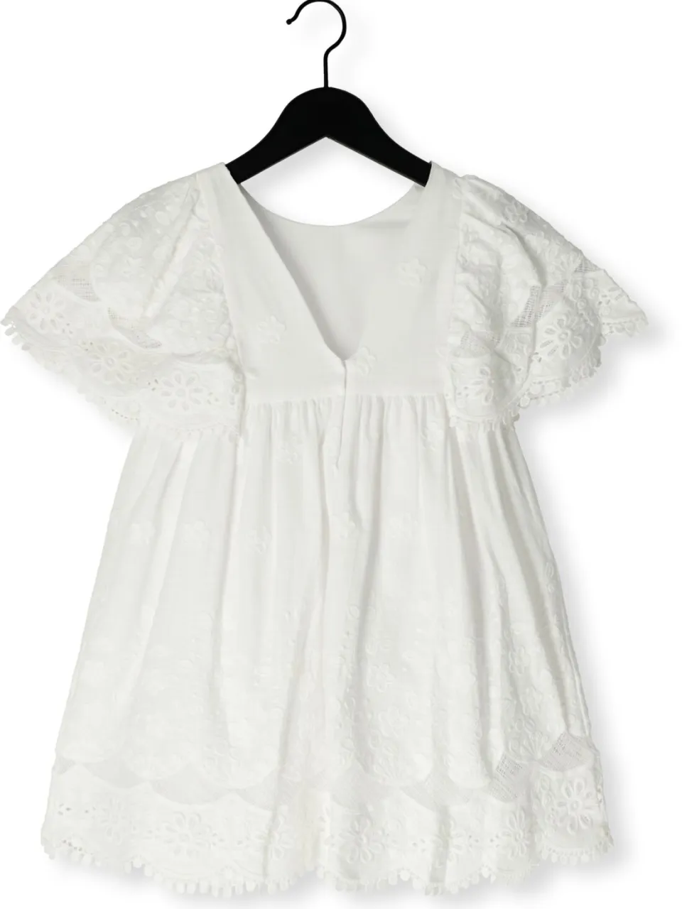 Mayoral Meisjes Jurken Cotton Dress - Wit, foto 2