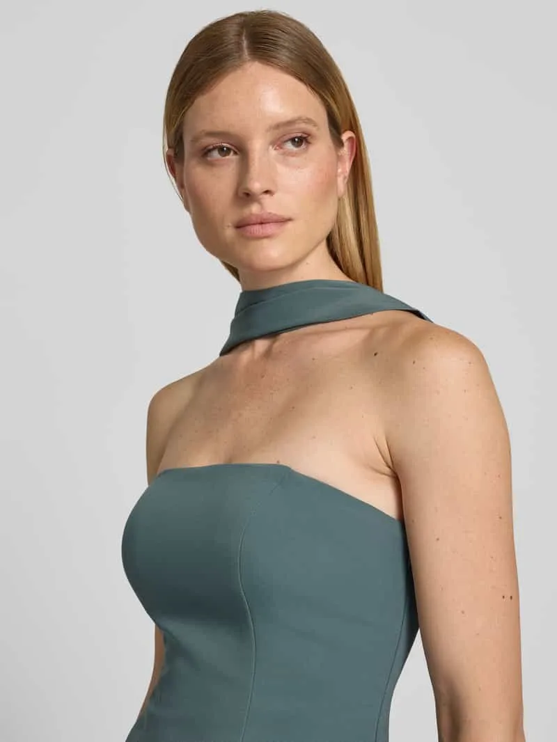 Hey Kyla Cocktailjurk in off-shoulder-look groen, foto 3