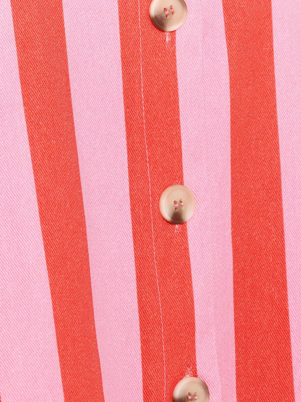 LOLALIZA gestreepte zomerjurk - roze, foto 5